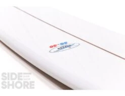 50-50 - Clear + Polish - 9'0 X 22 1/2" X 3" - Single - US Box -Vague Surfing Oceane Boutique 50 50 clear polish 90 x 22 12 x 3 single us box hansen surfboards 4