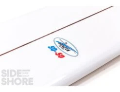 50-50 - Clear + Polish - 9'0 X 22 1/2" X 3" - Single - US Box -Vague Surfing Oceane Boutique 50 50 clear polish 90 x 22 12 x 3 single us box hansen surfboards 9