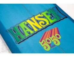 50-50 Mini - Tint Blue/Grey - 7'8 X 22 1/2" X 2 7/8" - Single - US Box -Vague Surfing Oceane Boutique 50 50 mini tint bluegrey 78 x 22 12 x 2 78 single us box hansen surfboards 14