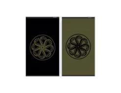 Octopus Beach Towel - Black / Olive