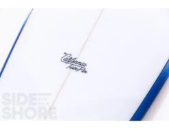 California Twin Pin - Spray - 5'9 X 20.38" X 2.50" - 32 L - Thruster - Futures -Vague Surfing Oceane Boutique california twin pin spray 59 x 2038 x 250 32 l thruster futures lost 12
