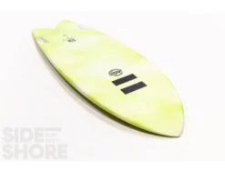 DAB - Fish - Yellow - 5'5 X 20 7/8" X 2 1/2" - 33.5 L - Futures - Twin -Vague Surfing Oceane Boutique dab fish yellow 55 x 20 78 x 2 12 335 l futures twin indio 18