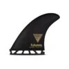 Dark Arts Fiberglass - Black / Gold - Thruster - L -Vague Surfing Oceane Boutique dark arts fiberglass black gold thruster l futures