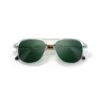 Dude Crystal Tortoise Green POLARIZED -Vague Surfing Oceane Boutique dude crystal tortoise green polarized moken vision