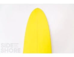 Egg Not - Mid - 7'4" X 21.50" X 2.78" - 49 L - Single US Box + Quad - Jaune -Vague Surfing Oceane Boutique egg not mid 74 x 2150 x 278 49 l single us box quad al merrick 15