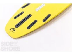 Egg Not - Mid - 7'4" X 21.50" X 2.78" - 49 L - Single US Box + Quad - Jaune -Vague Surfing Oceane Boutique egg not mid 74 x 2150 x 278 49 l single us box quad al merrick 18