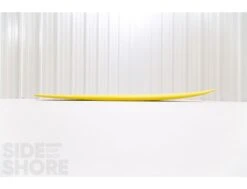 Egg Not - Mid - 7'4" X 21.50" X 2.78" - 49 L - Single US Box + Quad - Jaune -Vague Surfing Oceane Boutique egg not mid 74 x 2150 x 278 49 l single us box quad al merrick 5