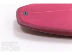 Egg Not - Mid - 7'4" X 21.50" X 2.78" - 49 L - Single US Box + Quad - Red -Vague Surfing Oceane Boutique egg not mid 74 x 2150 x 278 49 l single us box quad red rusty surfboards 11