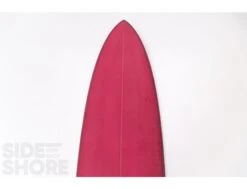 Egg Not - Mid - 7'4" X 21.50" X 2.78" - 49 L - Single US Box + Quad - Red -Vague Surfing Oceane Boutique egg not mid 74 x 2150 x 278 49 l single us box quad red rusty surfboards 14