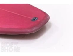 Egg Not - Mid - 7'4" X 21.50" X 2.78" - 49 L - Single US Box + Quad - Red -Vague Surfing Oceane Boutique egg not mid 74 x 2150 x 278 49 l single us box quad red rusty surfboards 18