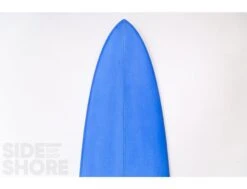 Egg Not - Mid - 7'6" X 21.75" X 2.80" - 51 L - Single US Box + Quad - Blue -Vague Surfing Oceane Boutique egg not mid 76 x 2175 x 280 51 l single us box quad red rusty surfboards 12
