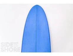 Egg Not - Mid - 7'6" X 21.75" X 2.80" - 51 L - Single US Box + Quad - Blue -Vague Surfing Oceane Boutique egg not mid 76 x 2175 x 280 51 l single us box quad red rusty surfboards 17