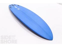 Egg Not - Mid - 7'6" X 21.75" X 2.80" - 51 L - Single US Box + Quad - Blue -Vague Surfing Oceane Boutique egg not mid 76 x 2175 x 280 51 l single us box quad red rusty surfboards 18