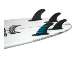 F4 Alpha Series - Carbon / Aqua - Combo - S -Vague Surfing Oceane Boutique f4 alpha series carbon aqua combo s futures 3