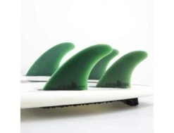 FCS II Carver Neo Glass Sage Eco Blend Tri-Quad - Large -Vague Surfing Oceane Boutique fcs ii carver neo glass sage eco blend tri quad large fcs 2