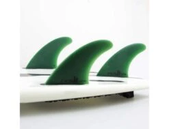 FCS II Carver Neo Glass Sage Eco Blend Tri-Quad - Large -Vague Surfing Oceane Boutique fcs ii carver neo glass sage eco blend tri quad large fcs 3