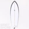 Fish - Spray Black - 5'7 X 21 1/8" X 2 15/32" - Twin - Futures -Vague Surfing Oceane Boutique fish spray black 57 x 21 18 x 2 1532 twin futures christenson surfboards