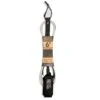 Leash - 6'0" Regular - Grey -Vague Surfing Oceane Boutique leash 60 regular grey slater design firewire