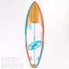 F-One Madeiro 7'3" Bamboo & Carbon Deck -Vague Surfing Oceane Boutique madeiro 73 fone