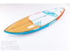 F-One Madeiro 7'3" Bamboo & Carbon Deck -Vague Surfing Oceane Boutique madeiro 73 fone 13