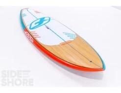 F-One Madeiro 7'3" Bamboo & Carbon Deck -Vague Surfing Oceane Boutique madeiro 73 fone 3