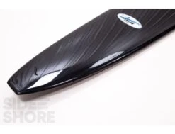 Master - Tint Black + Polish - 9'8 X 22 7/8" X 3 1/4" - Single - US Box -Vague Surfing Oceane Boutique master tint black polish 98 x 22 78 x 3 14 single us box hansen surfboards 11