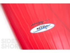 Master - Tint Red + Polish - 9'6 X 22 5/8" X 3 1/4" - Single - US Box -Vague Surfing Oceane Boutique master tint red polish 96 x 22 58 x 3 14 single us box hansen surfboards 5