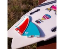 FCS MR Freeride PG Twin Blue/Red/White -Vague Surfing Oceane Boutique mr freeride pg twin blueredwhite fcs 9