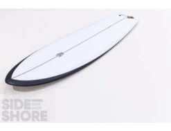 Myconaut - Black Rails - 5'11 X 21 1/4" X 2 5/8" - Quad - Futures -Vague Surfing Oceane Boutique myconaut black rails 511 x 21 14 x 2 58 quad futures christenson surfboards 14