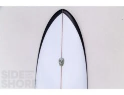 Myconaut - Black Rails - 5'5 X 20 1/2" X 2 7/16" - Quad - Futures -Vague Surfing Oceane Boutique myconaut black rails 55 x 20 12 x 2 716 quad futures christenson surfboards 13