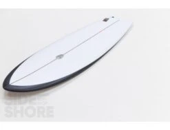 Myconaut - Black Rails - 6'1 X 21 1/2" X 2 3/4" - Quad - Futures -Vague Surfing Oceane Boutique myconaut black rails 61 x 21 12 x 2 34 quad futures christenson surfboards 12