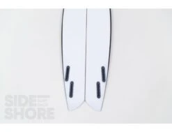 Myconaut - Black Rails - 6'1 X 21 1/2" X 2 3/4" - Quad - Futures -Vague Surfing Oceane Boutique myconaut black rails 61 x 21 12 x 2 34 quad futures christenson surfboards 16