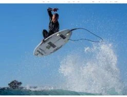 Octopus OMG Leash 6' - 1/4" - Black -Vague Surfing Oceane Boutique omg leash 6 14 black octopus 7