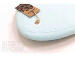 Racer - Grom Aqua Blue - 4'11 X 19 2/8" X 2 1/2" - 22 L -Vague Surfing Oceane Boutique racer grom aqua blue 411 x 19 x 2 18 225 l indio 11