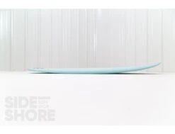 Racer - Grom Aqua Blue - 4'11 X 19 2/8" X 2 1/2" - 22 L -Vague Surfing Oceane Boutique racer grom aqua blue 411 x 19 x 2 18 225 l indio 8