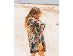 Serviette De Plage - Pineapple Paradise -Vague Surfing Oceane Boutique serviette de plage pineapple paradise leus 3