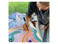 Surfpaints - BLACK - Pack 8 10 Surfpaints - BLACK - Pack 8 -Vague Surfing Oceane Boutique surfpaints black pack 8 surfpaints 2