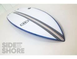 Hurricane The Charger - TWIG - 8'0" X 20" X 3"1/4 - 52 L - Bleu - Combo Future # -Vague Surfing Oceane Boutique the charger twig 80 x 20 x 314 52 l combo future hurricane 12