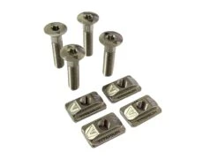 Vis 25mm M7 Titanium CSK Screw T-NUT Set -Vague Surfing Oceane Boutique vis 25mm m7 titanium csk screw t nut set armstrong foils 3